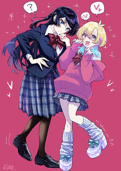 Kanpeki na Iinchou-chan to Gouhou Gyaru-chan no Manga